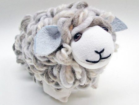 Soft Toy Textured Wool Loop Sheep Discount