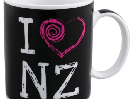 Coffee Mug I Heart NZ Cheap