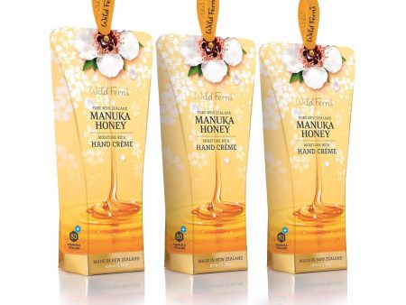 3 Pack - Wild Ferns Manuka Honey Moisture Rich Hand Creme Online