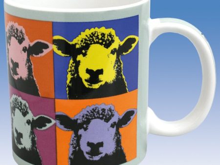 Coffee Cup Pop Art Sheep Online