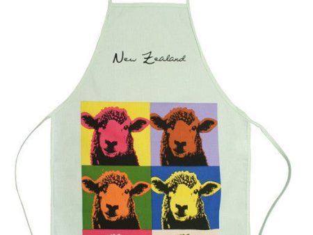 Pop Art Sheep Apron Discount