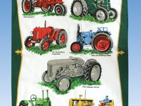 Tractor Heritage Tea Towel on Sale