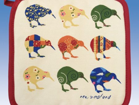 Kiwi Applique Pot Holder Sale