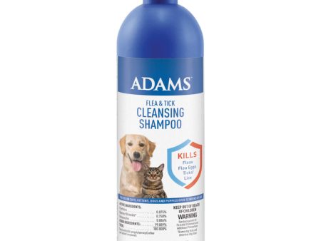 Adams Flea & Tick Cleansing Shampoo For Discount