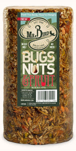 Mr. Bird - 24oz.  Bugs, Nuts & Fruit Seed Cylinder Sale