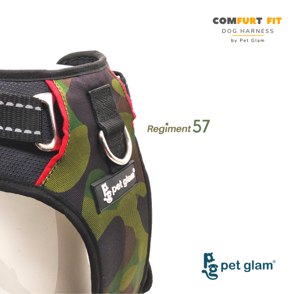 Pet Glam Dog Harness Regiment 57 Hot on Sale