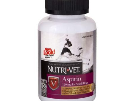 Nutri-Vet Aspirin Chewable Tablets for Small Dogs Fashion