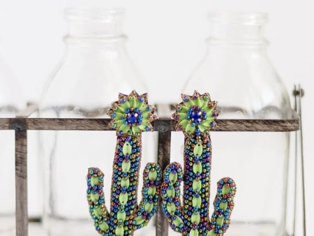 Cactus Nights Earrings Online Sale