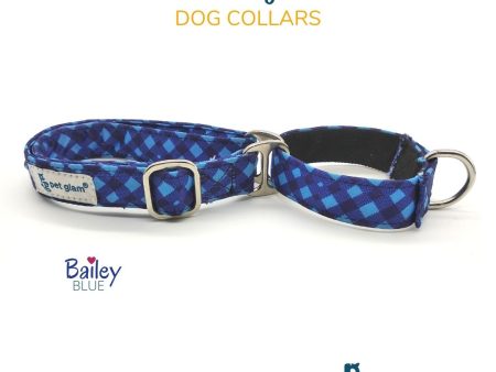 Martingale Dog Collar-BAILEY BLUE For Discount