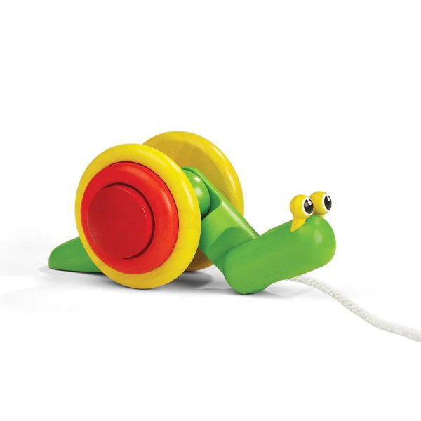 PlanToys - Pull Along Snail Online