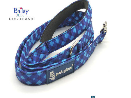 BAILEY BLUE Dog Leash For Discount