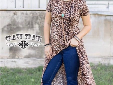 Leopard Hi-lo Tunic For Discount