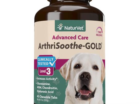 NaturVet ArthriSoothe-GOLD® Advanced Care Chewable Tablets Online