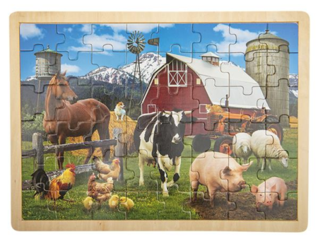 15.75  x 11.75  48PC FARM PUZZLE Cheap