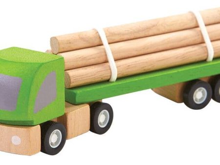 PlanToys - Logging Truck For Discount