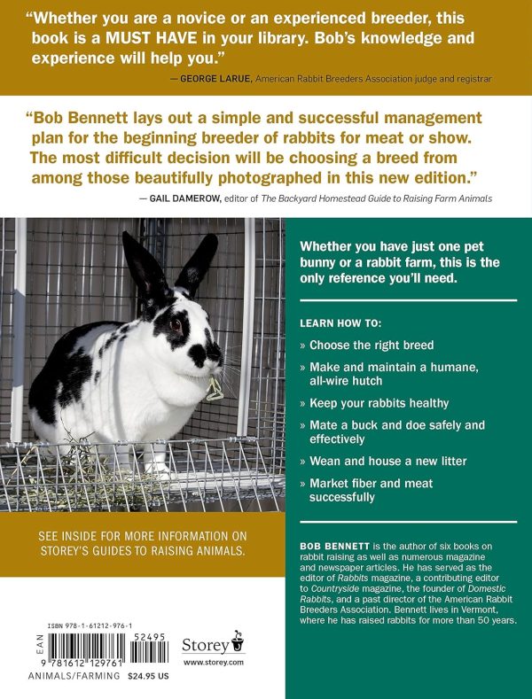 Storey s Guide to Raising Rabbits, 5th Edition: Breeds, Care, Housing - by Bob Bennet Fashion