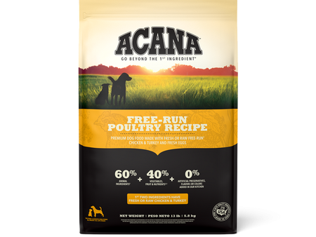 ACANA Grain Free Free-Run Poultry Recipe Dry Dog Food Cheap