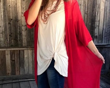 Candy Apple Red Duster Hot on Sale