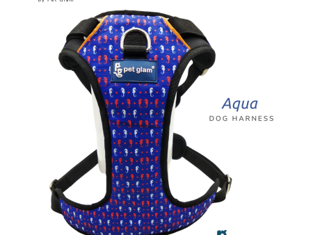 Pet Glam Dog Harness AQUA Online now