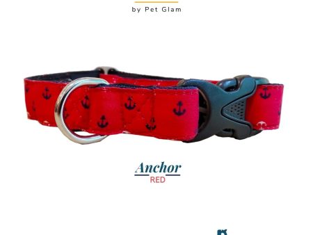 Dog Collar Anchor Red-ComFURt Dog Collar for Puppies, Labs, Golden Retrievers GSD Beagles Huskies Indies For Cheap