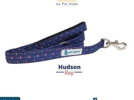 Pet Glam Dog Leash ComFURt Hudson Bay with Padded Handle- Heavy Duty Hardware-Dog Walks Leash Training-5 Ft Long 1 inch Wide Online