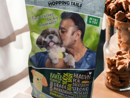 Hopping Tails Baked Dry Dog Food for Mini & Toys Dogs | 3.5 KGs For Cheap