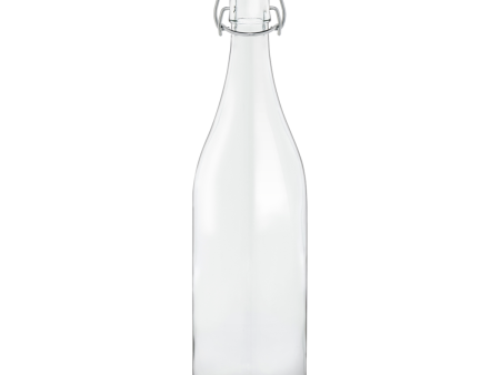 1L French Glass Swing Top Bottle W  Airtight Hinged Stopper Online