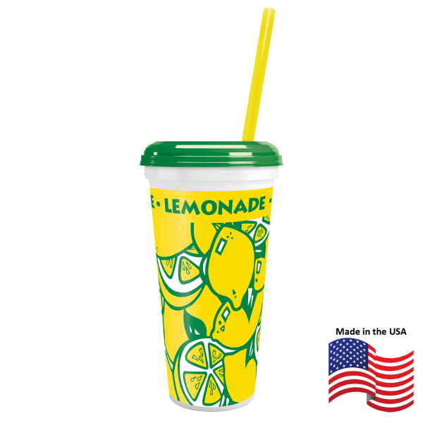 8022590 32 OZ Lemons Cups (200) Hot on Sale